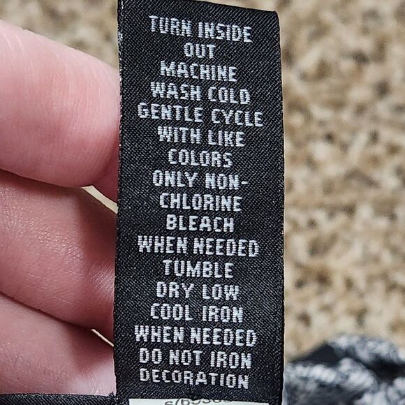 I-N-C International Concepts Top Size S Dress Top Black and White - Picture 11 of 14